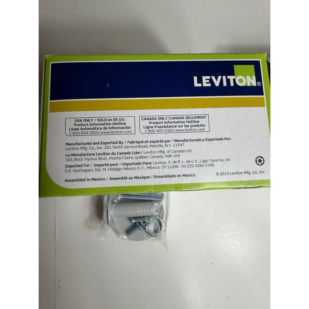 Leviton OSC15-I0W Ceiling Occupancy Sensor Infrared 1500 Sq Ft Open Box